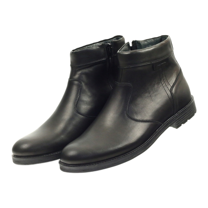 Botas negras Riko con cremallera 825 negro 3 Botas negras Riko con cremallera 825 negro 3