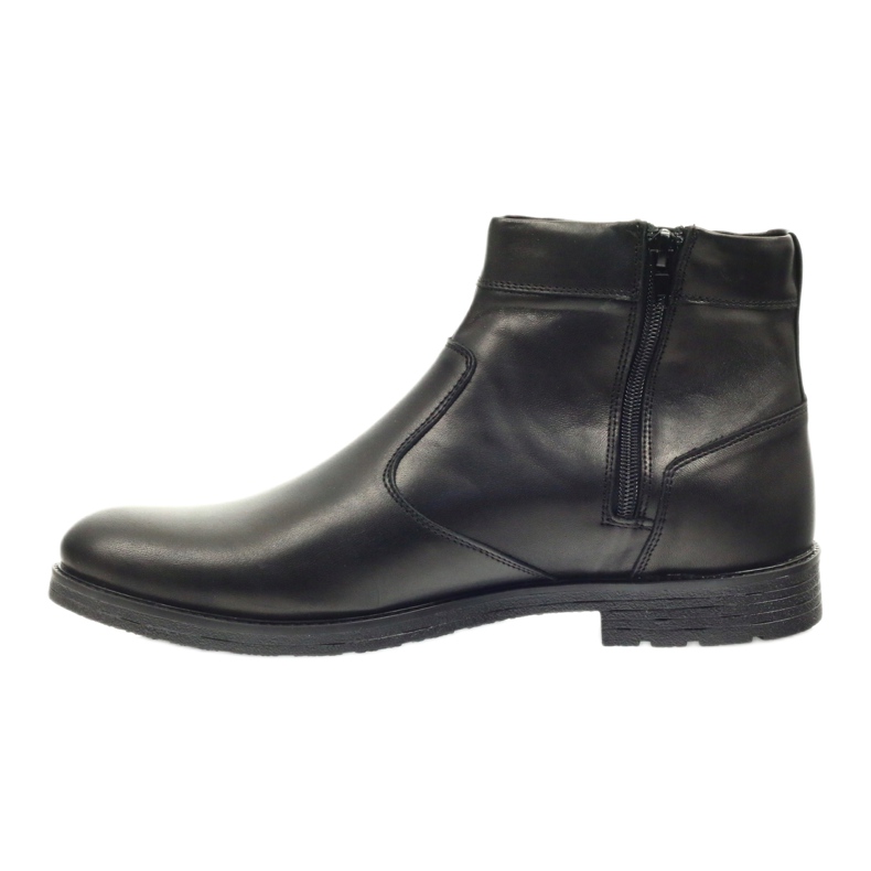 Botas negras Riko con cremallera 825 negro 2 Botas negras Riko con cremallera 825 negro 2