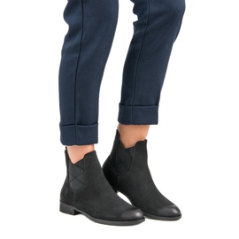Botines Chelsea VINCEZA negro 6
