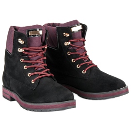 Ideal Shoes Tramperos negros 4