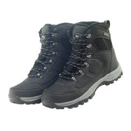 American Club Botas de invierno de trekking americanas con membrana negro 3