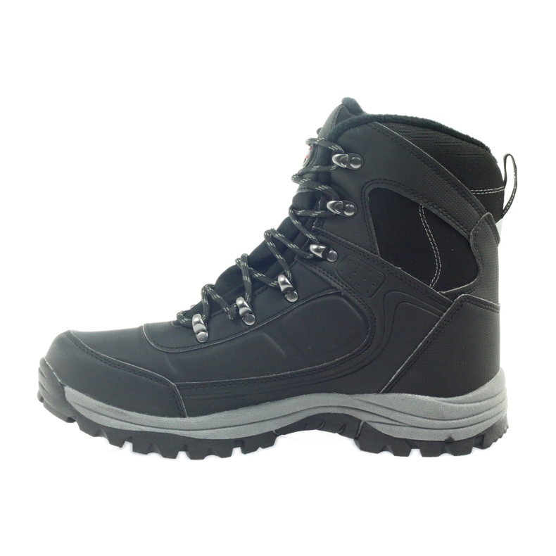 American Club Botas de invierno de trekking americanas con membrana negro 2