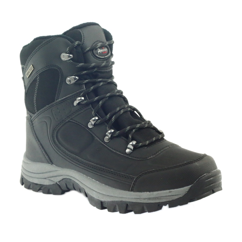 American Club Botas de invierno de trekking americanas con membrana negro 1
