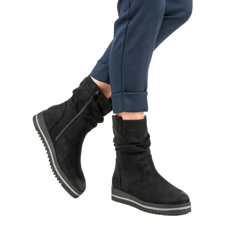 Cómodas botas VINCEZA negro 1