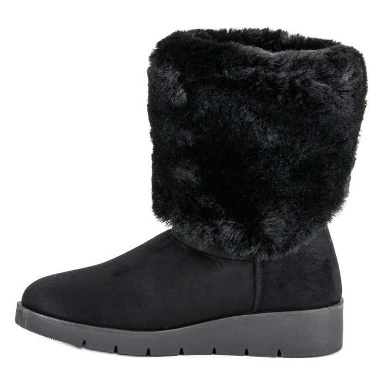 Kylie Zapatos de invierno de moda negro 1 Kylie Zapatos de invierno de moda negro 1