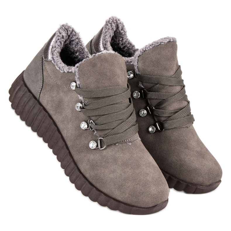 Kylie Zapatillas de gamuza marrón 1 Kylie Zapatillas de gamuza marrón 1