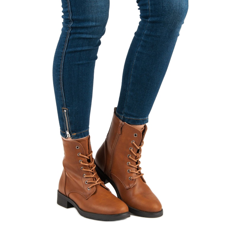 SDS Botas de trabajo marrón 2 SDS Botas de trabajo marrón 2