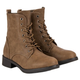 SDS Botas de trabajo marrón 1
