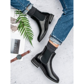 Seastar Botines chelsea negros 6