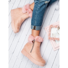 Lucky Shoes Botines rosas rosado 1