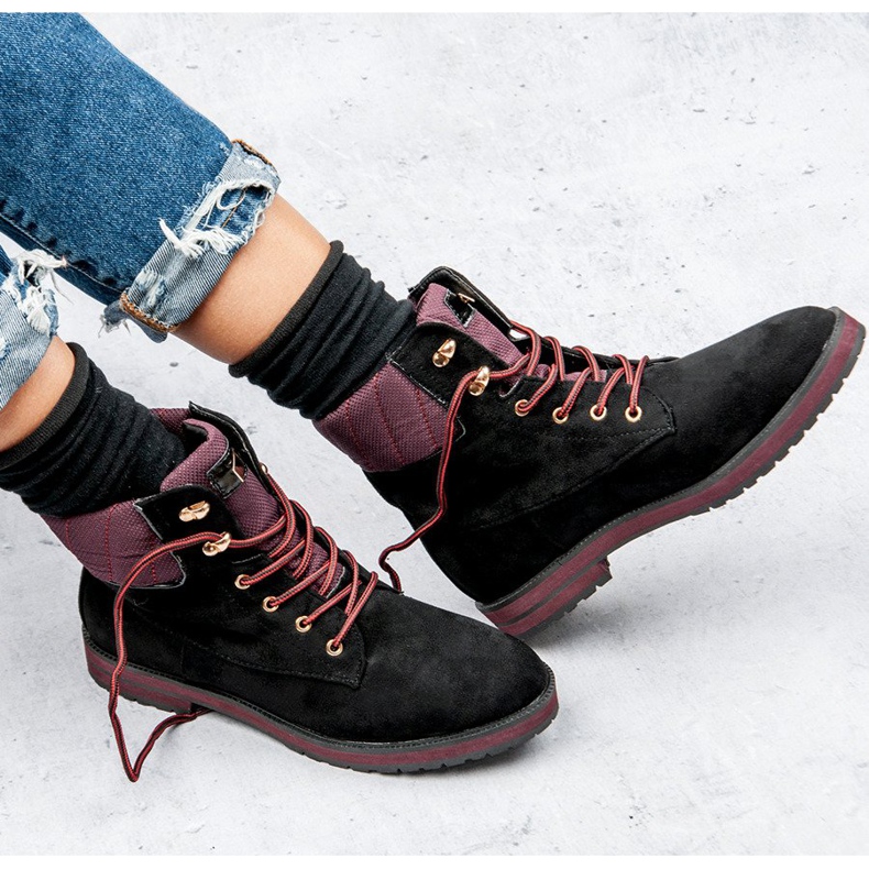 Ideal Shoes Tramperos negros 1 Ideal Shoes Tramperos negros 1