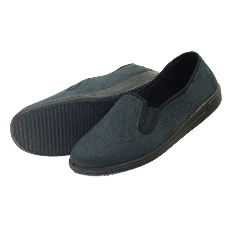 Befado zapatos de hombre zapatillas zapatillas 013M312 negro 4