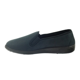 Befado zapatos de hombre zapatillas zapatillas 013M312 negro 2