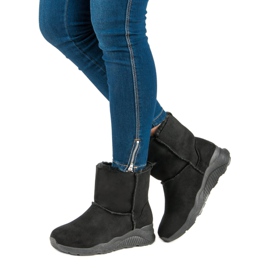 Botas de nieve negras negro 2