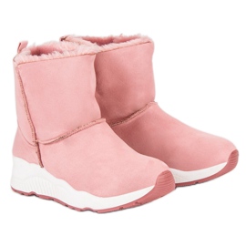 Botas de nieve rosas rosado 7