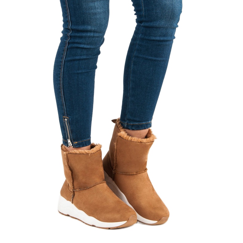 Botas de nieve camel marrón 2 Botas de nieve camel marrón 2