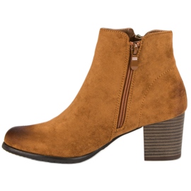Botas de ante VINCEZA marrón 5
