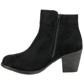 Botines de ante negros 5