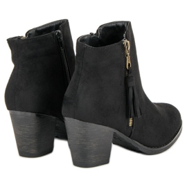Botines de ante negros 6