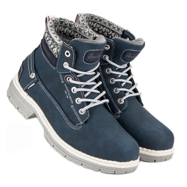 American Club Tramperos americanos femeninos azul 1