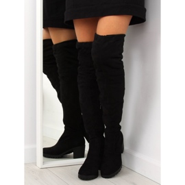 Botas negras de tacón alto BH108-HB negro 2