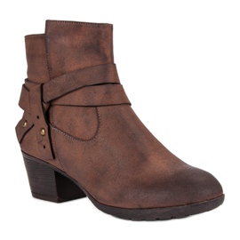 Botas de Tacón Alto marrón 1