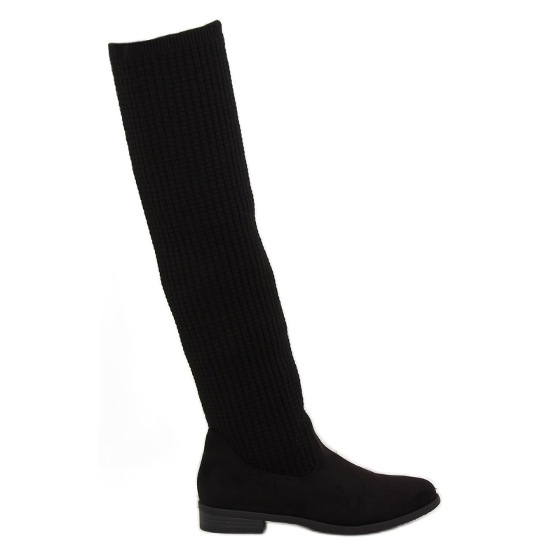 Botas negras hasta el muslo BM102 negras negro 2