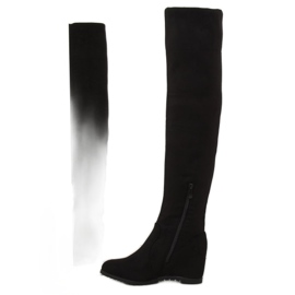 Botas de cuña negras 0-68 negras negro 3