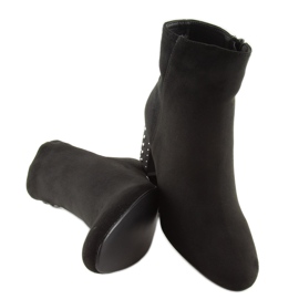 Tacones negros 3098 Black 8