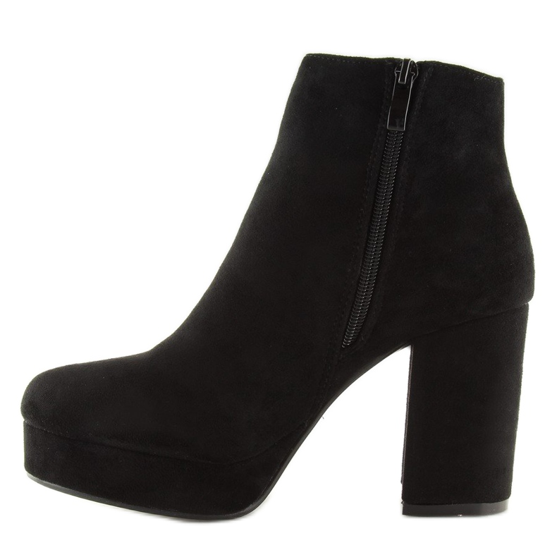 Black YQ208 Botas de plataforma negras negro 2 Black YQ208 Botas de plataforma negras negro 2