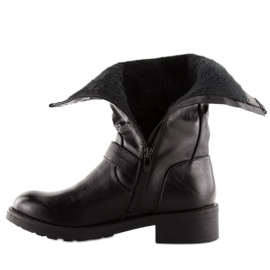Botas negras para mujer 7317-PG Black negro 5