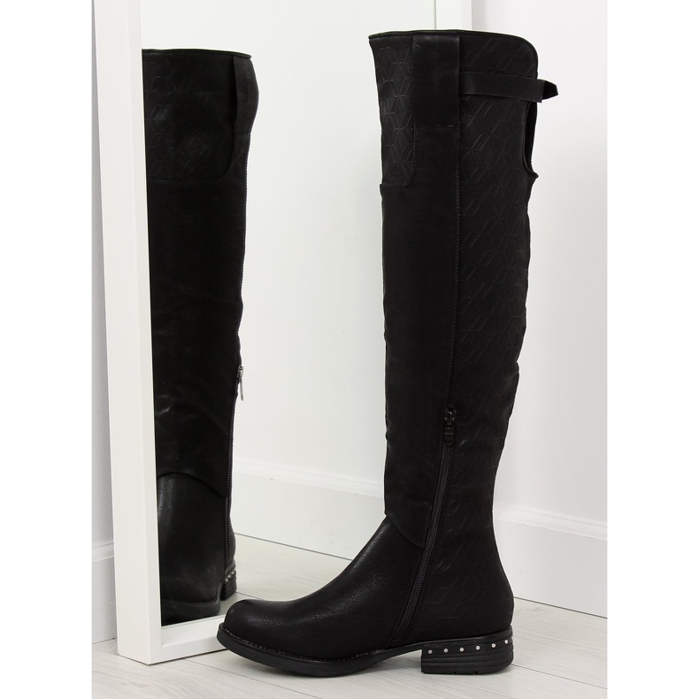 Botas de mujer negras 228-PG black negro 2 Botas de mujer negras 228-PG black negro 2