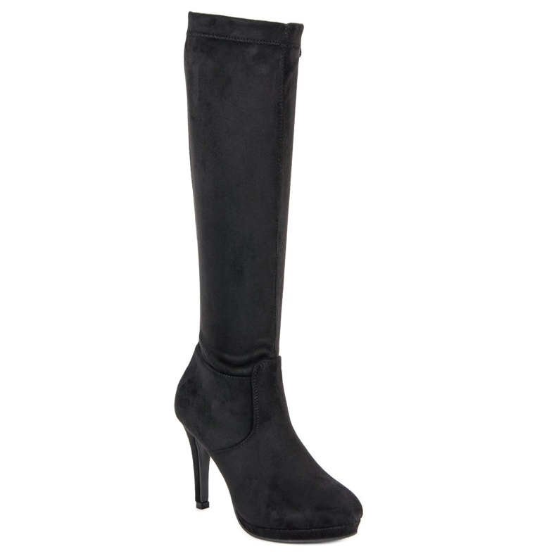 Small Swan Botas de mujer sexy negro 1
