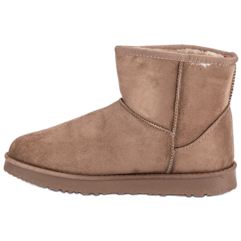 Kylie Botas de nieve sin cordones marrón 1