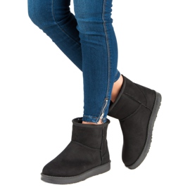Kylie Botas de nieve sin cordones negro 5