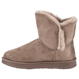 Kylie Suede Mukluki marrón 3