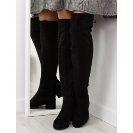 Botas negras de tacón alto BH129-HB negro 2 Botas negras de tacón alto BH129-HB negro 2