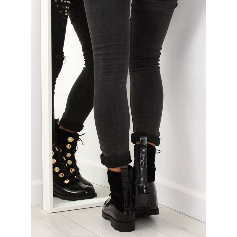 Trabajadores de terciopelo con botones negro R113p Negro 1 Trabajadores de terciopelo con botones negro R113p Negro 1