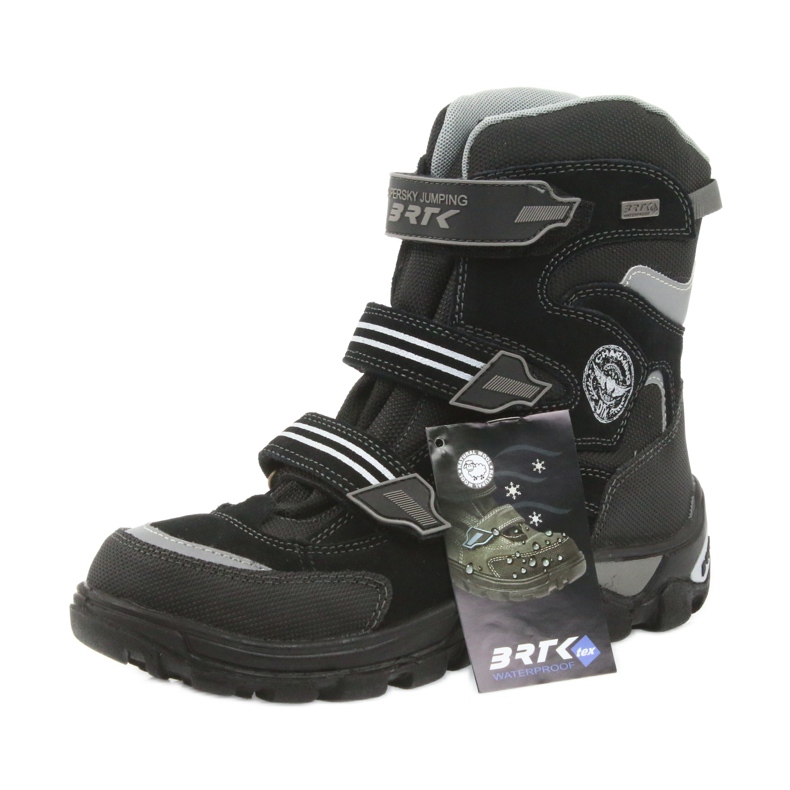 Botas membrana Bartek 47672 negro gris 5 Botas membrana Bartek 47672 negro gris 5