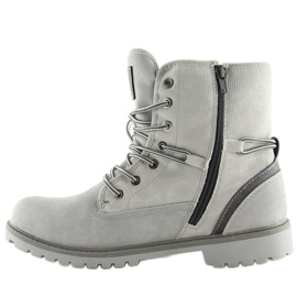 Botas grises cálidas de mujer GD-CC-18 LT.GRAY 4