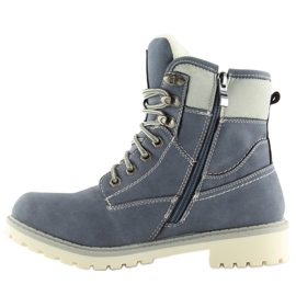 Troncos de madera azul aislados GD-TL01 azul 5