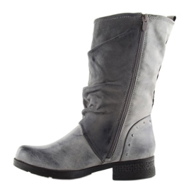 Botas militares grises GD-ZN78 Grey 4