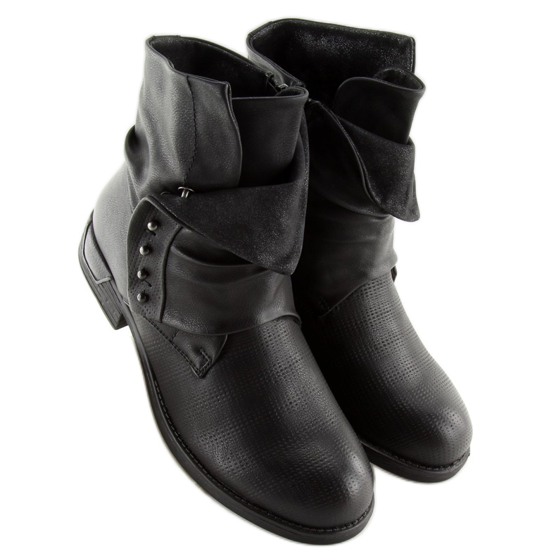 Botas negras para mujer JA3153 Black negro 2 Botas negras para mujer JA3153 Black negro 2