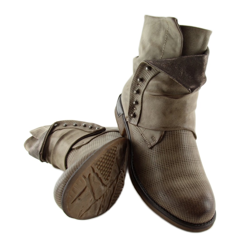 Botas caqui para mujer JA3153 khaki 1