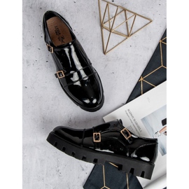 J. Star Zapatos monki lacados negro 6