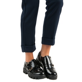 J. Star Zapatos monki lacados negro 4