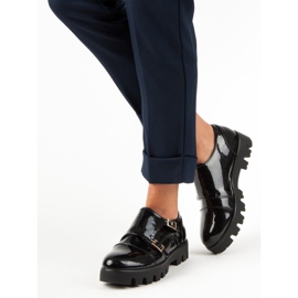 J. Star Zapatos monki lacados negro 5