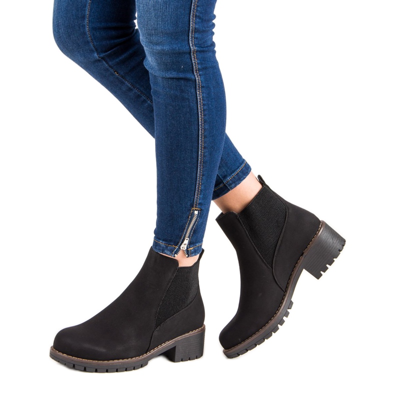 Botas chelsea negro 2