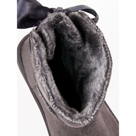 Botas de nieve Mukluki gris 1 Botas de nieve Mukluki gris 1