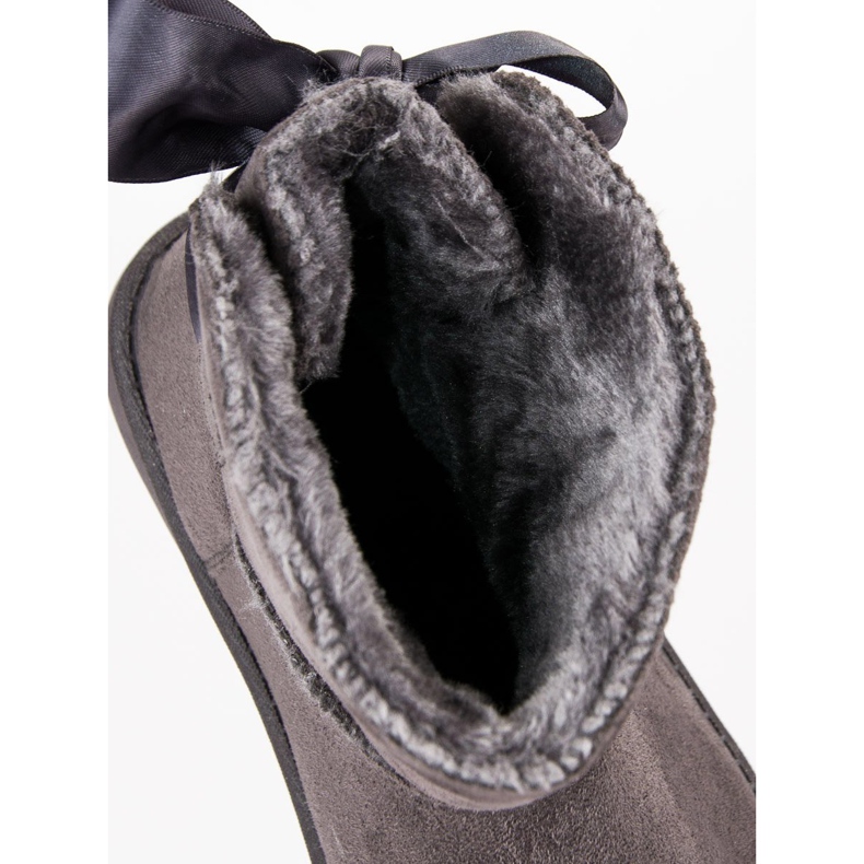 Botas de nieve Mukluki gris 1 Botas de nieve Mukluki gris 1